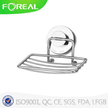 Chromed Metal Wire Soap Stand with Suction